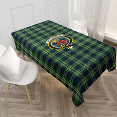 Spottiswood Tartan Crest Tablecloth