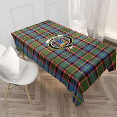 Stirling (of Cadder-Present Chief) Tartan Crest Tablecloth