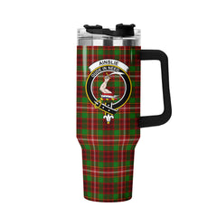 Ainslie Tartan Crest 40 oz Insulated Tumbler with Handle