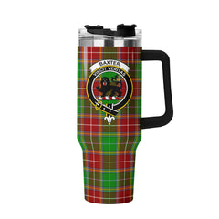 Baxter Modern Tartan Crest 40 oz Insulated Tumbler with Handle