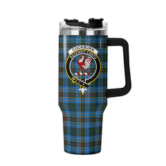 Cockburn Modern Tartan Crest 40 oz Insulated Tumbler with Handle