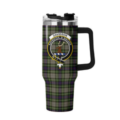 Davidson Tulloch Dress Tartan Crest 40 oz Insulated Tumbler with Handle