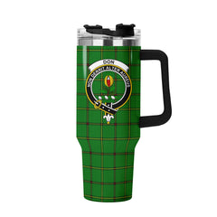 Don Tartan Crest 40 oz Insulated Tumbler with Handle