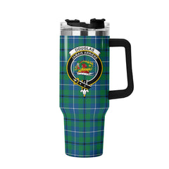 Douglas Ancient Tartan Crest 40 oz Insulated Tumbler with Handle