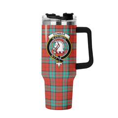 Dunbar Ancient Tartan Crest 40 oz Insulated Tumbler with Handle