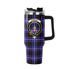 Dunlop Modern Tartan Crest 40 oz Insulated Tumbler with Handle