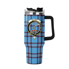Elliot Ancient Tartan Crest 40 oz Insulated Tumbler with Handle