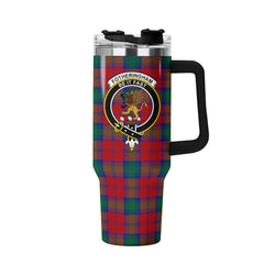 Fotheringham Tartan Crest 40 oz Insulated Tumbler with Handle