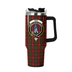 Ged Tartan Crest 40 oz Insulated Tumbler with Handle