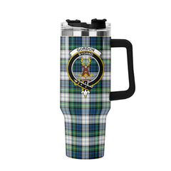 Gordon Dress Ancient Tartan Crest 40 oz Insulated Tumbler with Handle