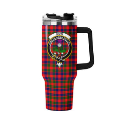 Gow (of Skeoch) Tartan Crest 40 oz Insulated Tumbler with Handle
