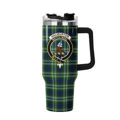 Haliburton Tartan Crest 40 oz Insulated Tumbler with Handle