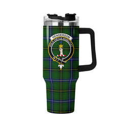 Henderson Modern Tartan Crest 40 oz Insulated Tumbler with Handle