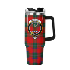 MacPhail Clan Tartan Crest 40 oz Insulated Tumbler with Handle