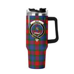 Mar Tartan Crest 40 oz Insulated Tumbler with Handle