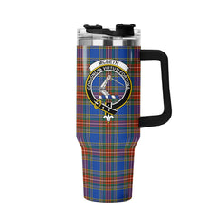 McBeth Ancient Tartan Crest 40 oz Insulated Tumbler with Handle