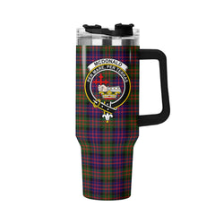 McDonald Modern Tartan Crest 40 oz Insulated Tumbler with Handle