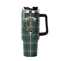 McDowall Tartan Crest 40 oz Insulated Tumbler with Handle