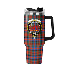 McDuff Ancient Tartan Crest 40 oz Insulated Tumbler with Handle