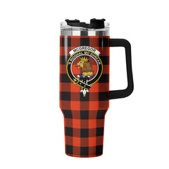 McGregor Rob Roy Ancient Tartan Crest 40 oz Insulated Tumbler with Handle