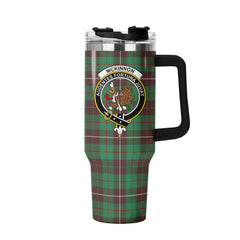 McKinnon Hunting Ancient Tartan Crest 40 oz Insulated Tumbler with Handle