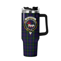 McLafferty Tartan Crest 40 oz Insulated Tumbler with Handle