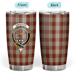 Davidson Dress Dancers Tartan Crest Tumbler