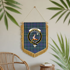Cooper Ancient Tartan Crest Wall Hanging Banner - Wood Pole