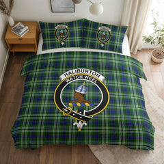Haliburton Tartan Crest Bedding Set