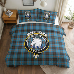 Horsburgh Tartan Crest Bedding Set