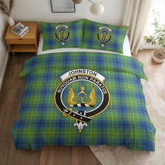 Johnston Ancient Tartan Crest Bedding Set