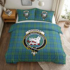 Lockhart Tartan Crest Bedding Set