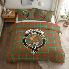 MacGregor Ancient Tartan Crest Bedding Set