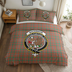 MacKinnon Ancient Tartan Crest Bedding Set