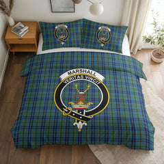 Marshall Tartan Crest Bedding Set