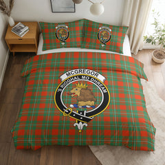 McGregor Ancient Tartan Crest Bedding Set