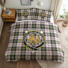 McPherson Dress Ancient Tartan Crest Bedding Set