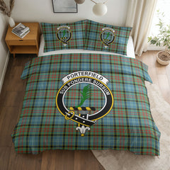 Porterfield Tartan Crest Bedding Set