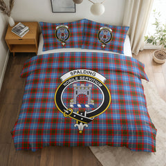 Spalding Tartan Crest Bedding Set