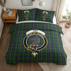 Tait Tartan Crest Bedding Set