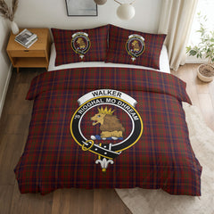Walker Tartan Crest Bedding Set