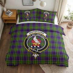 Whitefoord Tartan Crest Bedding Set
