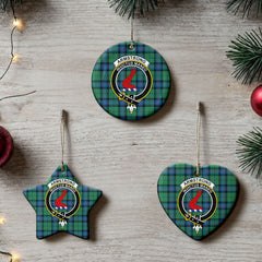 Armstrong Ancient Tartan Crest Christmas Ceramic Ornament