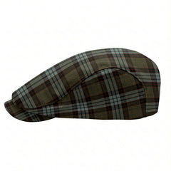 Stewart Old Weathered Tartan Flat Caps