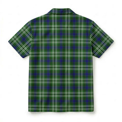 Haliburton Tartan Crest Hawaiian Shirt