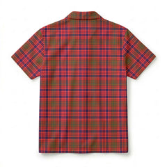 Lumsden Modern Tartan Crest Hawaiian Shirt