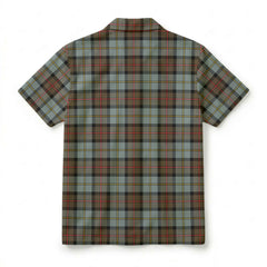 McLeod of Harris Weathered Tartan Crest Hawaiian Shirt