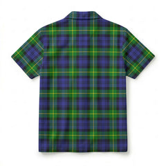 Meldrum Tartan Crest Hawaiian Shirt