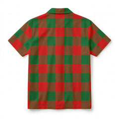Moncreiffe (or Moncreiff) Tartan Crest Hawaiian Shirt
