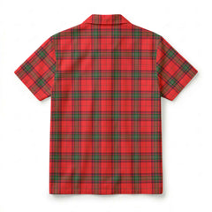 Seton Modern Tartan Crest Hawaiian Shirt